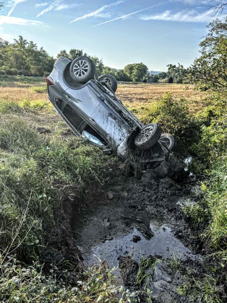 Early Morning Rollover Crash Reported In Lawrence Township