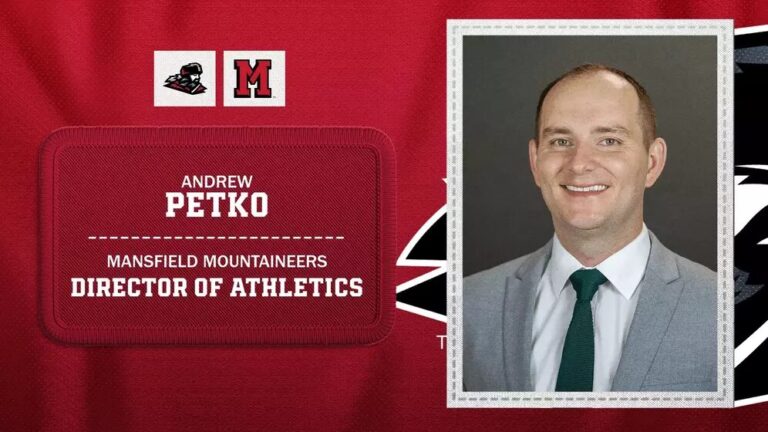 Andrew Petko Named Director of Athletics at Mansfield