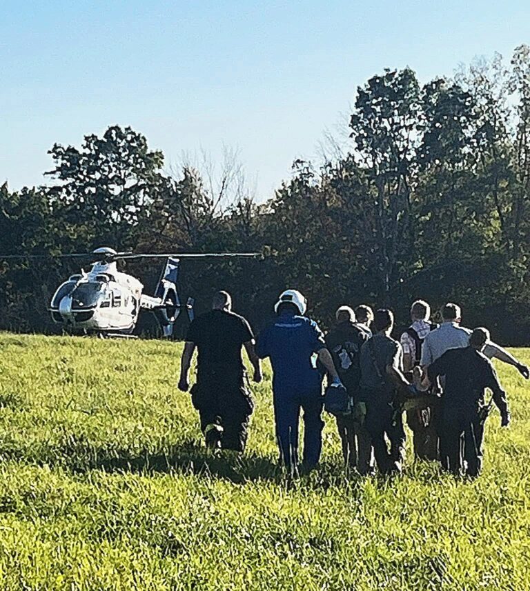 Logging Accident Leads To Land Rescue In Lawrenceville, PA