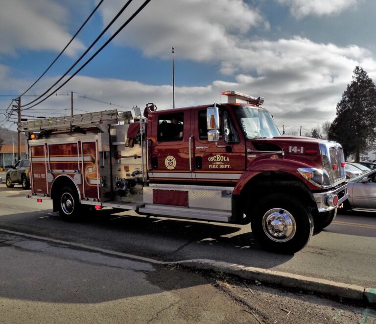 Vehicle Fire Reported in Osceola Township