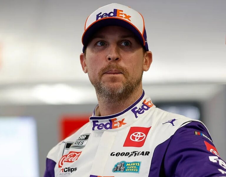 Father of NASCAR star Denny Hamlin Dies in House Fire, His Mother Listed In Critical Condition