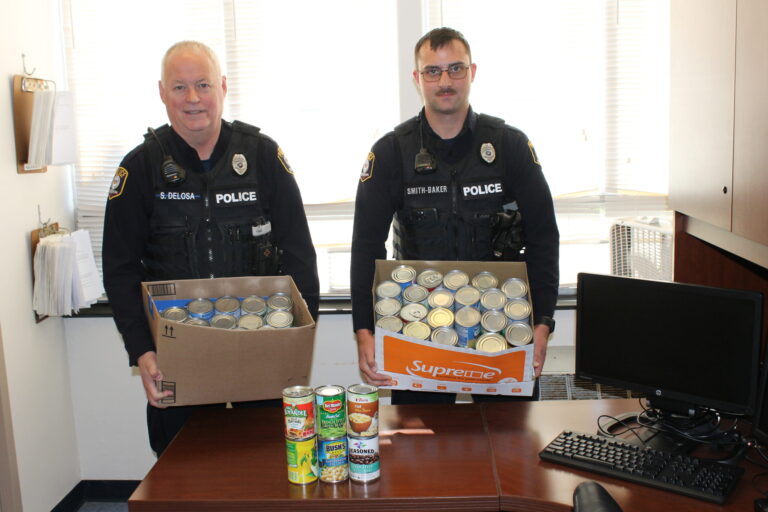 Commonwealth University Police Departments Support Campus Food Pantries through Food for Fines Event