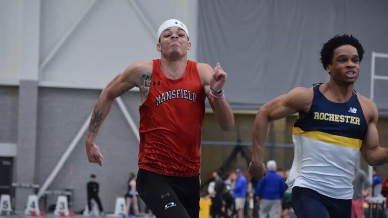 Raymond Sets Two Records to Open Indoor Track Season