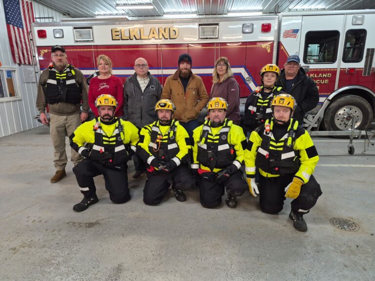 Elkland Volunteer Fire Department Equipped For Water Rescues