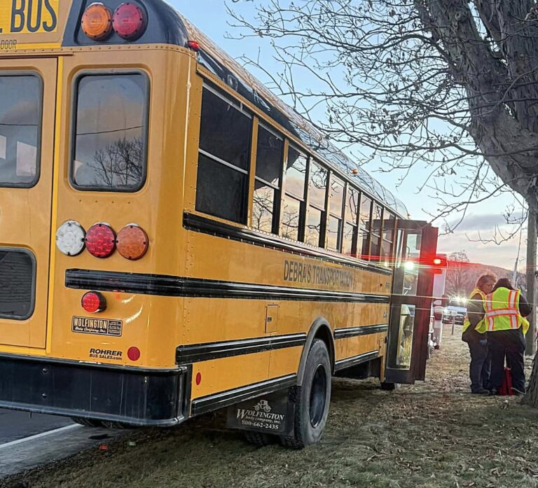 School Bus Involved in Crash – Car Driver Injured