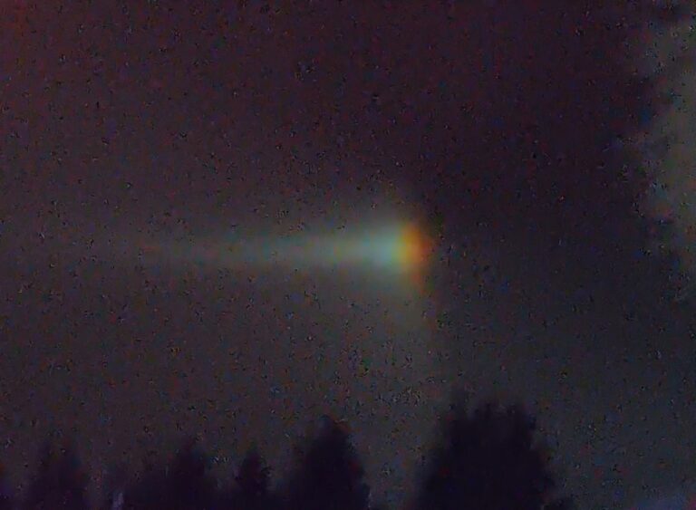 A Slice of a Moonbow In Arnot, PA