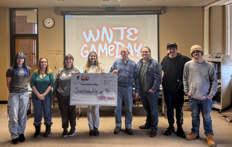 College Radio Station Donates $750 To Mansfield Area Food Pantry