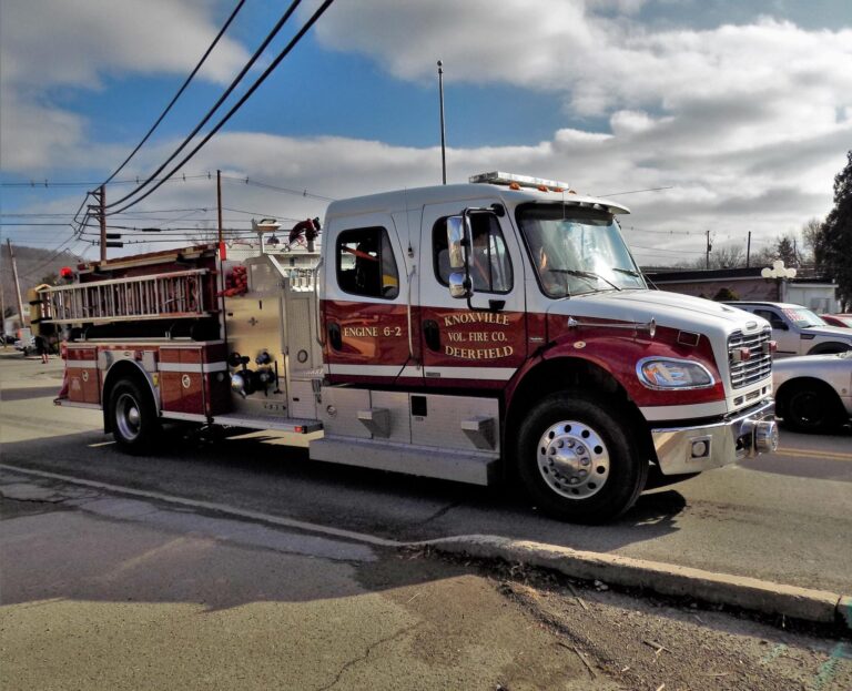 Multiple Fire Crews Battle House Fire In Knoxville, PA