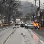 1 Driver Injured and 1 Driver Flees on Foot From Crash in Covington