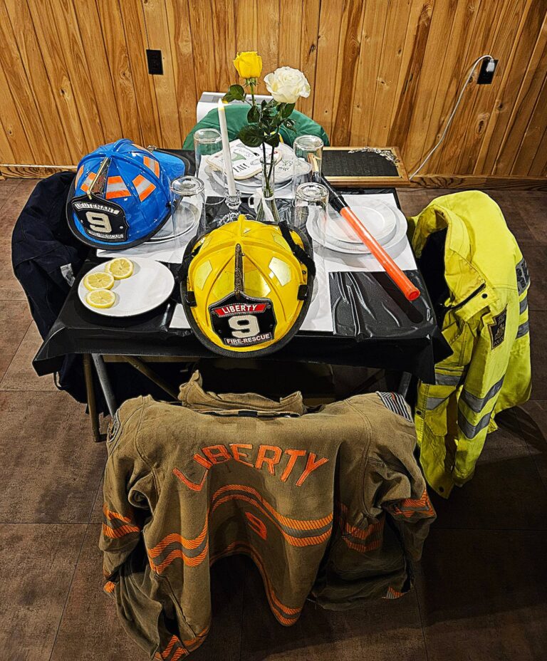 Liberty Volunteer Fire Department Recognizes Members