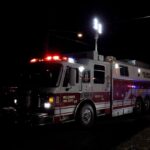 Tractor Trailer Jackknifed Across Broughton Hollow Road