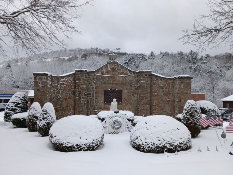 History of the Blossburg Veterans Memorial