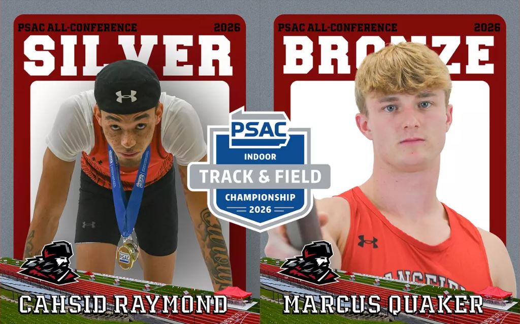 Raymond and Quaker Earn Medals at PSAC Championships