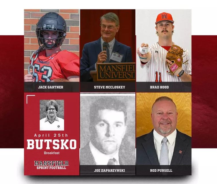 Mansfield Sprint Football Announces Annual Butsko Award Winners; Breakfast to be held April 25