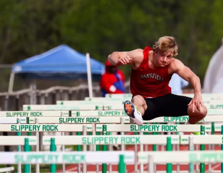 Quaker Shines as Mansfield Men Compete at Millersville Metrics