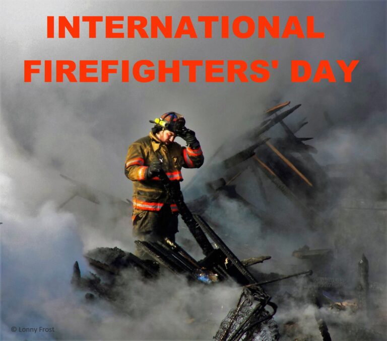 May 4th is International Firefighters’ Day
