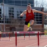 Parks Breaks Mansfield 400-meter Hurdle Record