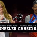 Sheeler and Raymond Named 2025-26 Mansfield Winter Athletes of the Year