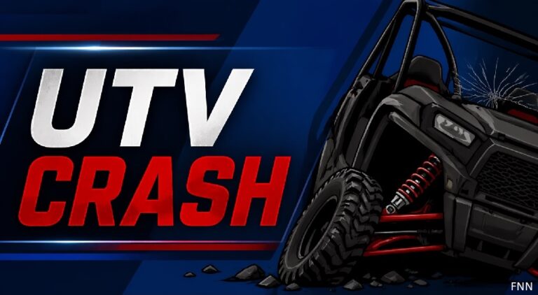 Victim of UTV Crash Flown Out to Trauma Center