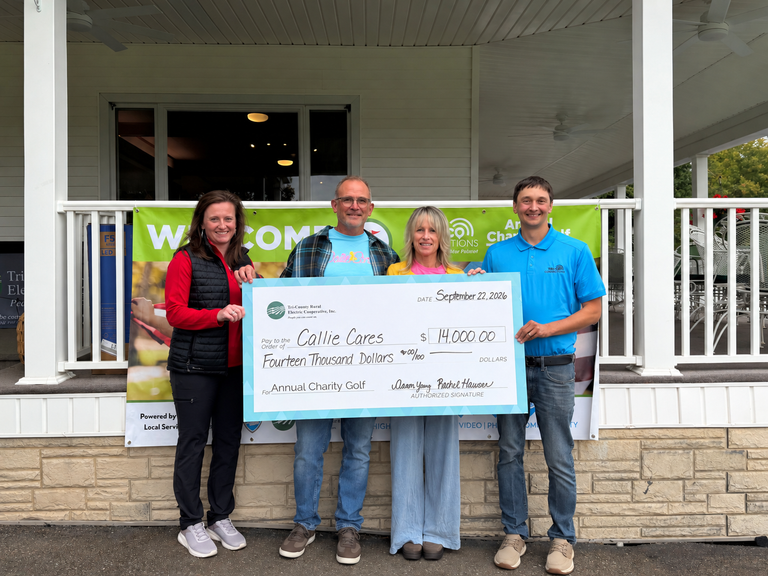 Tri-County REC and Tri-Co Connections Donate $28,000 Through 7th Annual Charity Golf Tournament