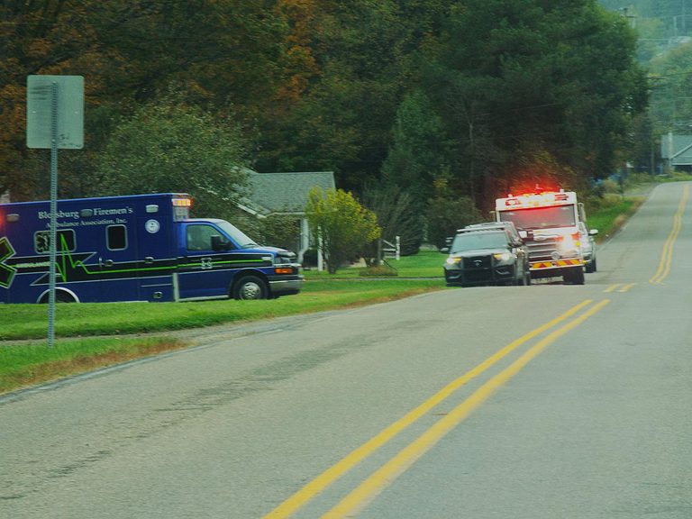 Fire Department Assist with Gas Leak Inside Blossburg Home